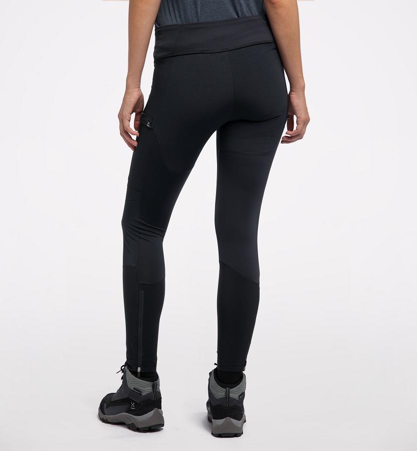 Haglöfs Womens Fjell Hybrid Tights Black New Zealand 02481ANOR